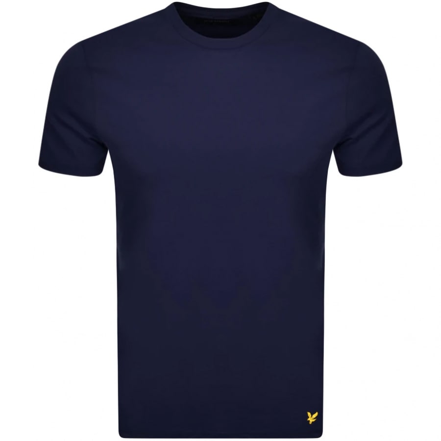Alternative Image for ProductLyle And Scott Three Lounge Pack T Shirts Navy2